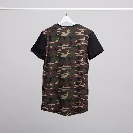 Picture of SZIGET // Men camouflage t-shirt