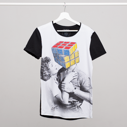 Picture of SZIGET // Men Rubik t-shirt
