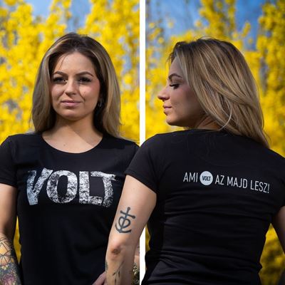 VOLT // Női 'Ami VOLT az majd lesz' póló termékhez kapcsolódó kép