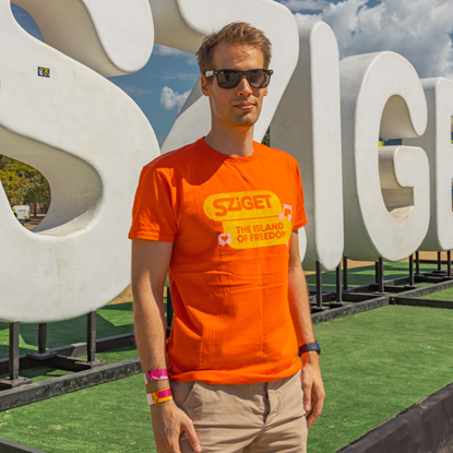SZIGET // Férfi Fesztiválpóló termékhez kapcsolódó kép