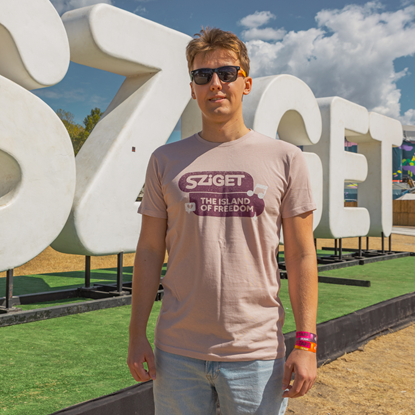 SZIGET // Férfi Fesztiválpóló termékhez kapcsolódó kép